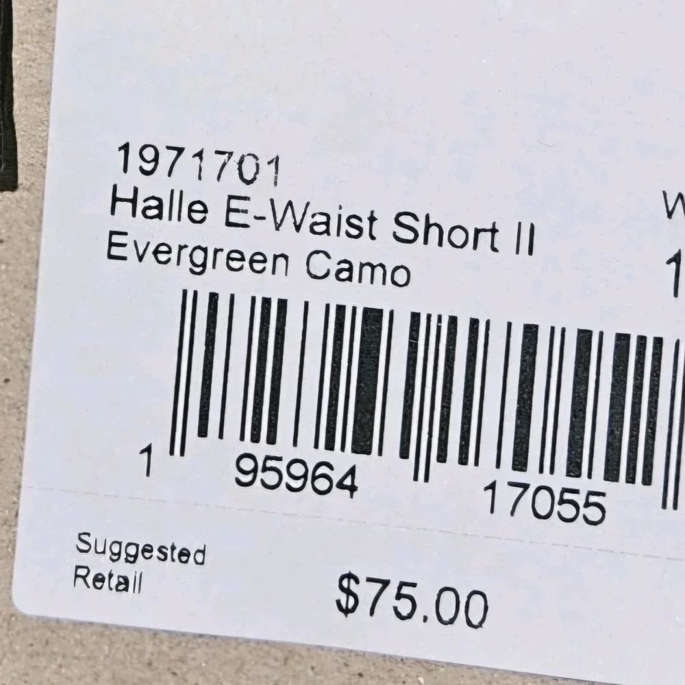 Prana Shorts 12 Green Camo Stretch 5